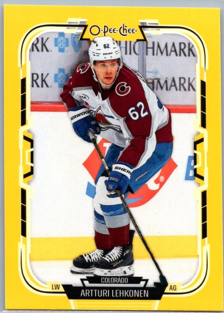 Artturi Lehkonen [Yellow Border] #236