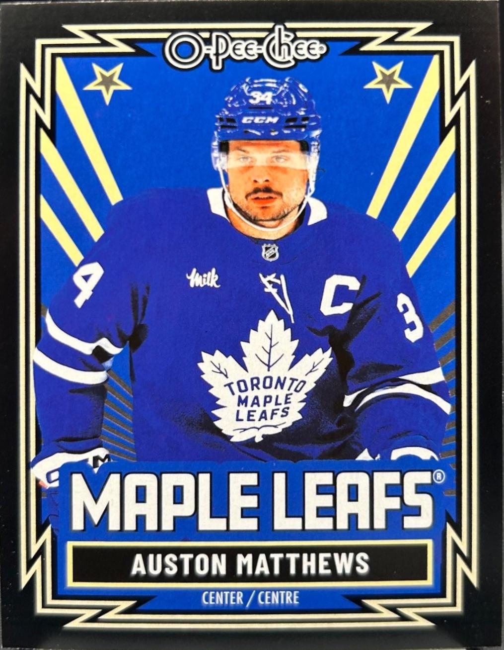 Auston Matthews [Retro Black Border] #15