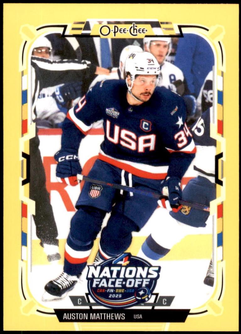 Auston Matthews [Yellow Border] #508