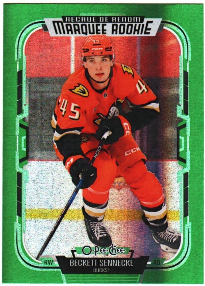 Beckett Sennecke [Rainbow Foil Green] #581