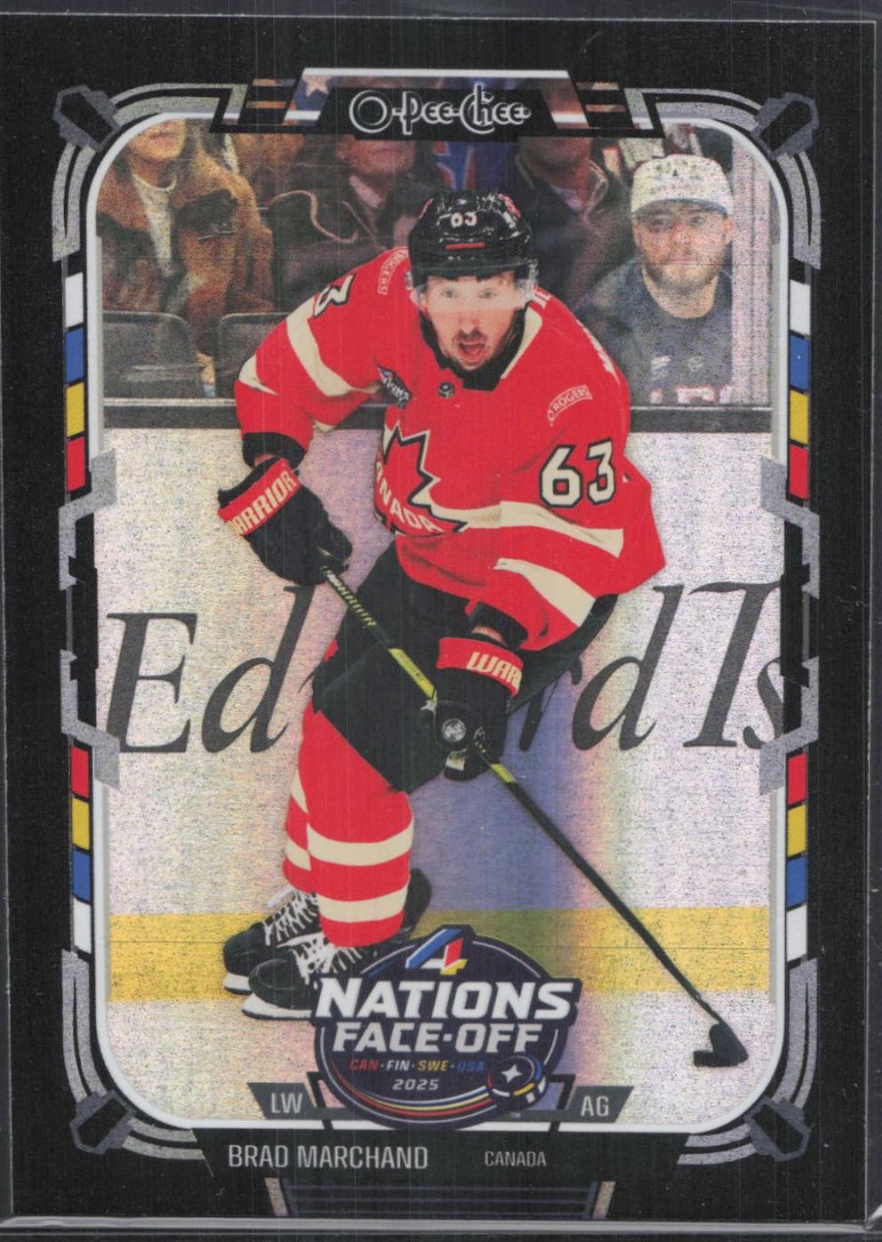 Brad Marchand [Rainbow Foil Black] #539