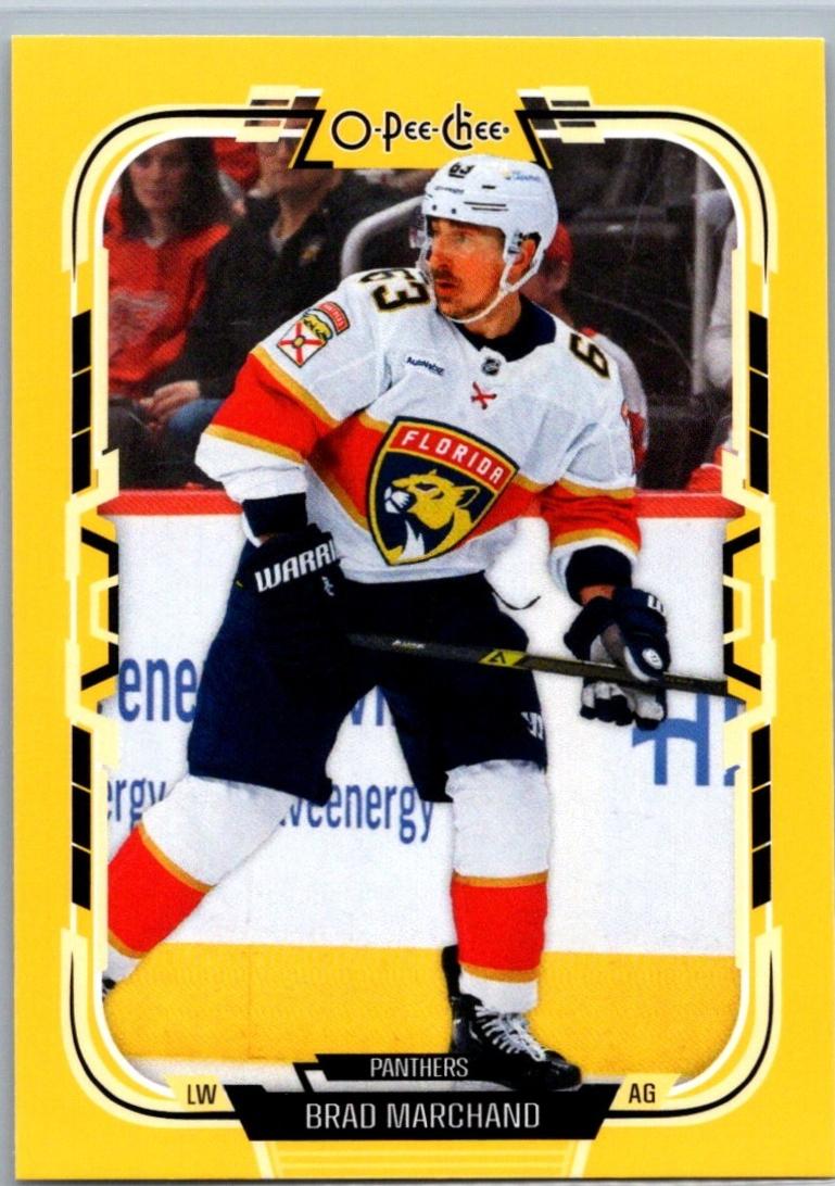 Brad Marchand [Yellow Border] #24