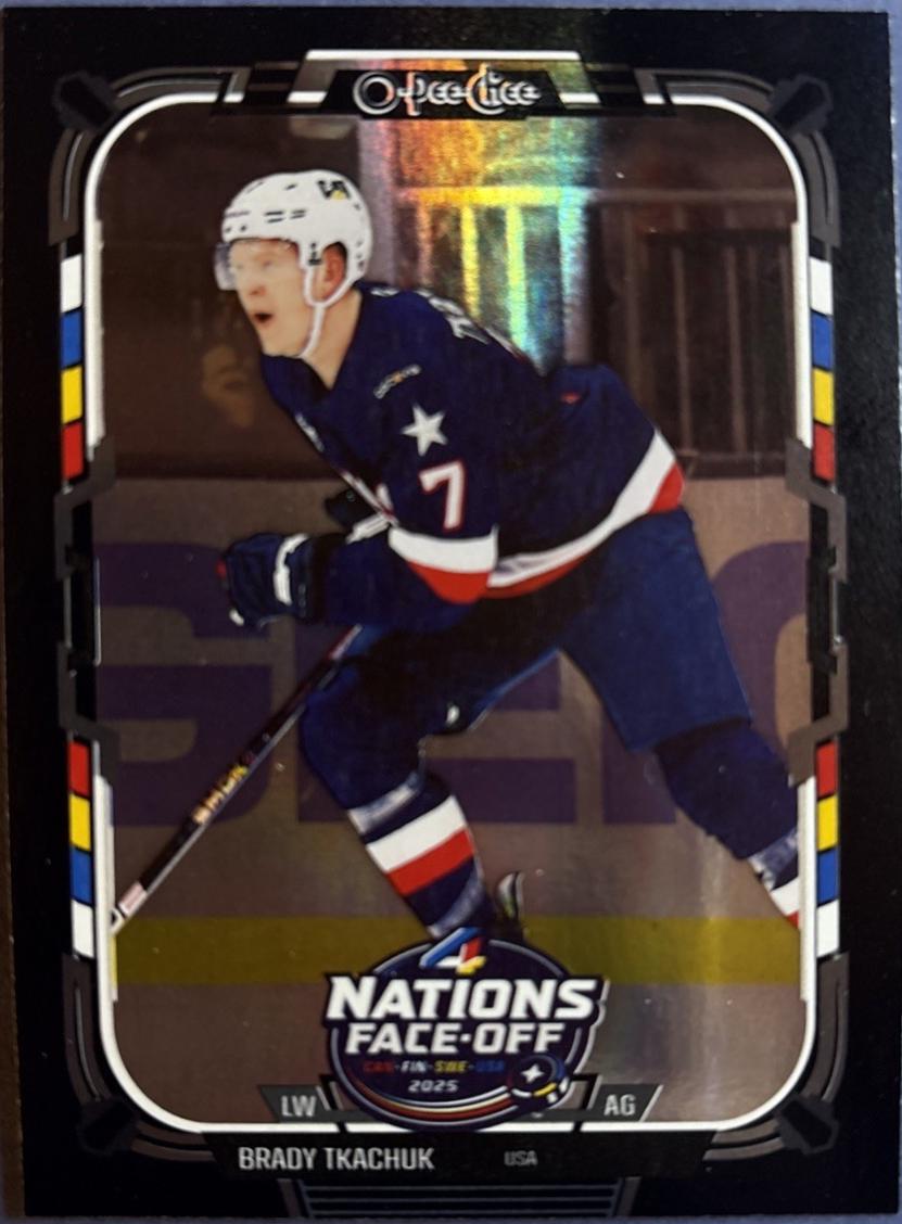 Brady Tkachuk [Rainbow Foil Black] #503