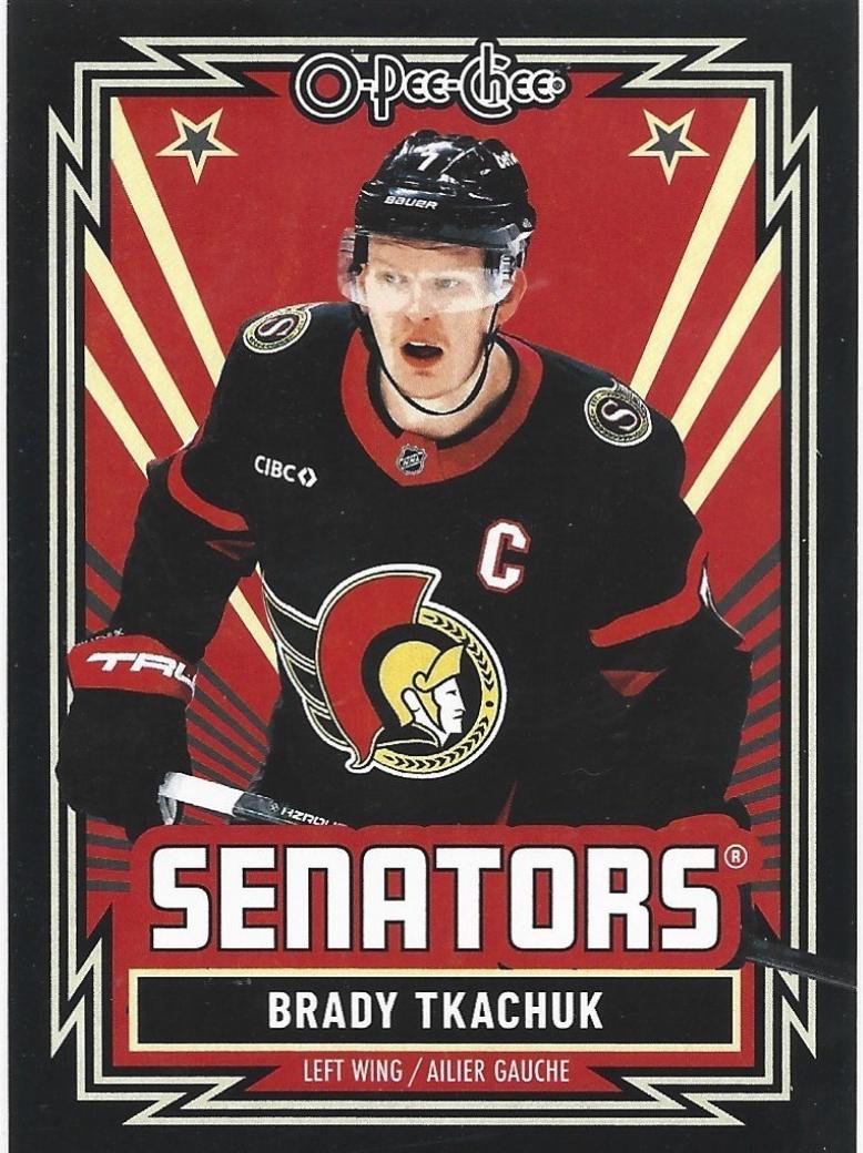 Brady Tkachuk [Retro Black Border] #479