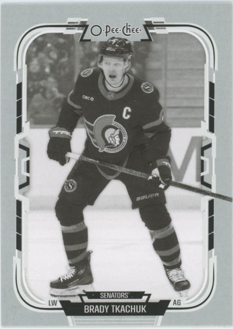 Brady Tkachuk [Variation Black White] #479