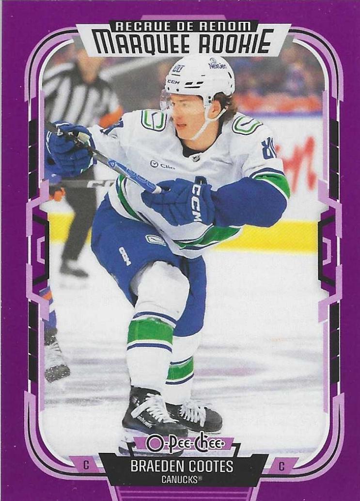 Braeden Cootes [Purple Border] #599