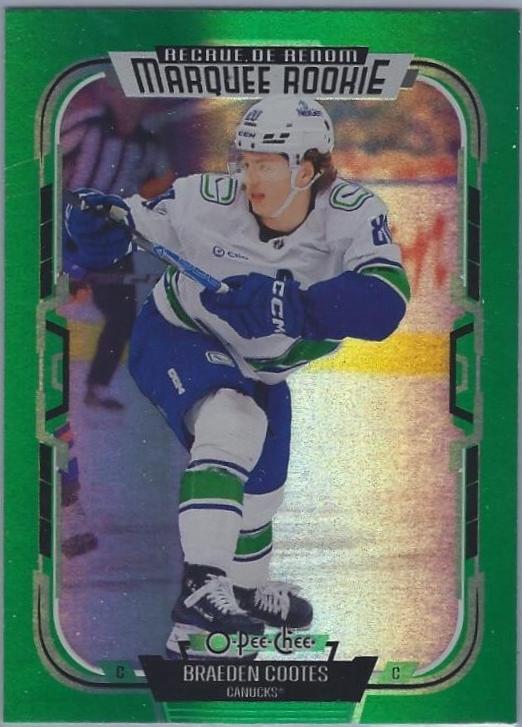 Braeden Cootes [Rainbow Foil Green] #599