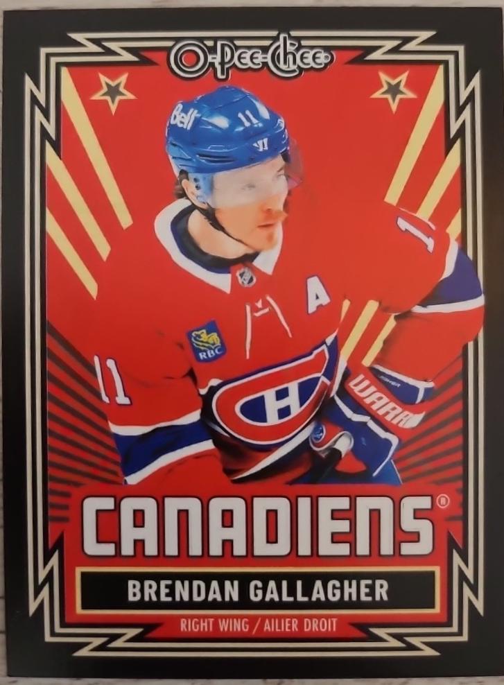 Brendan Gallagher [Retro Black Border] #188
