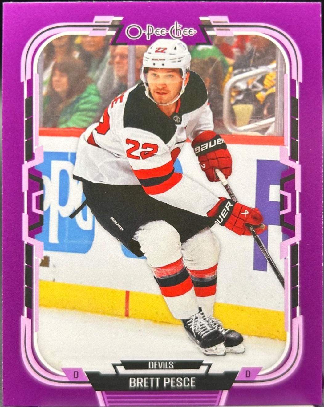 Brett Pesce [Purple Border] #218