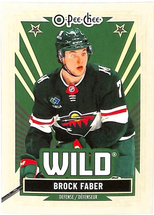 Brock Faber [Retro Blank Back] #73