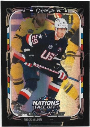 Brock Nelson [Rainbow Foil Black] #510