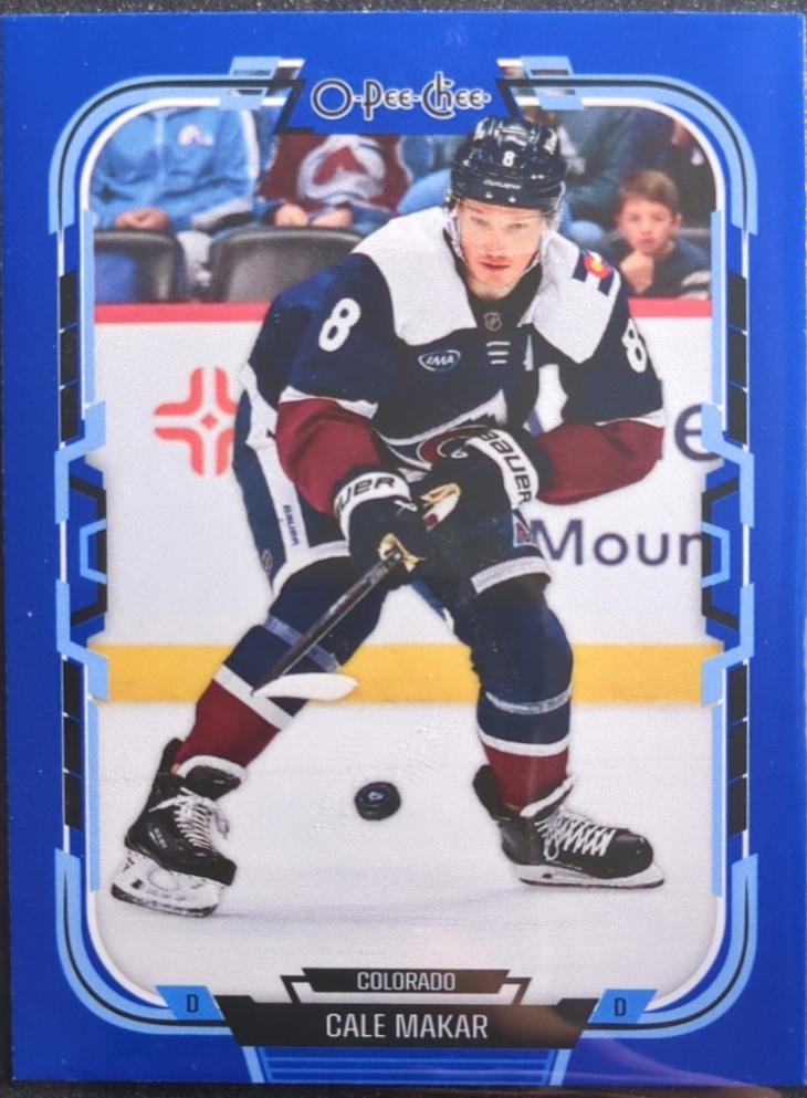 Cale Makar [Blue Border] #27