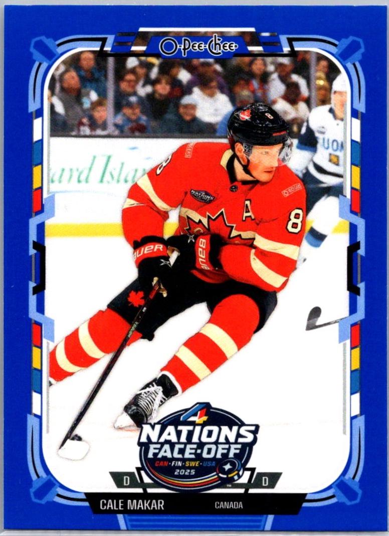 Cale Makar [Blue Border] #528