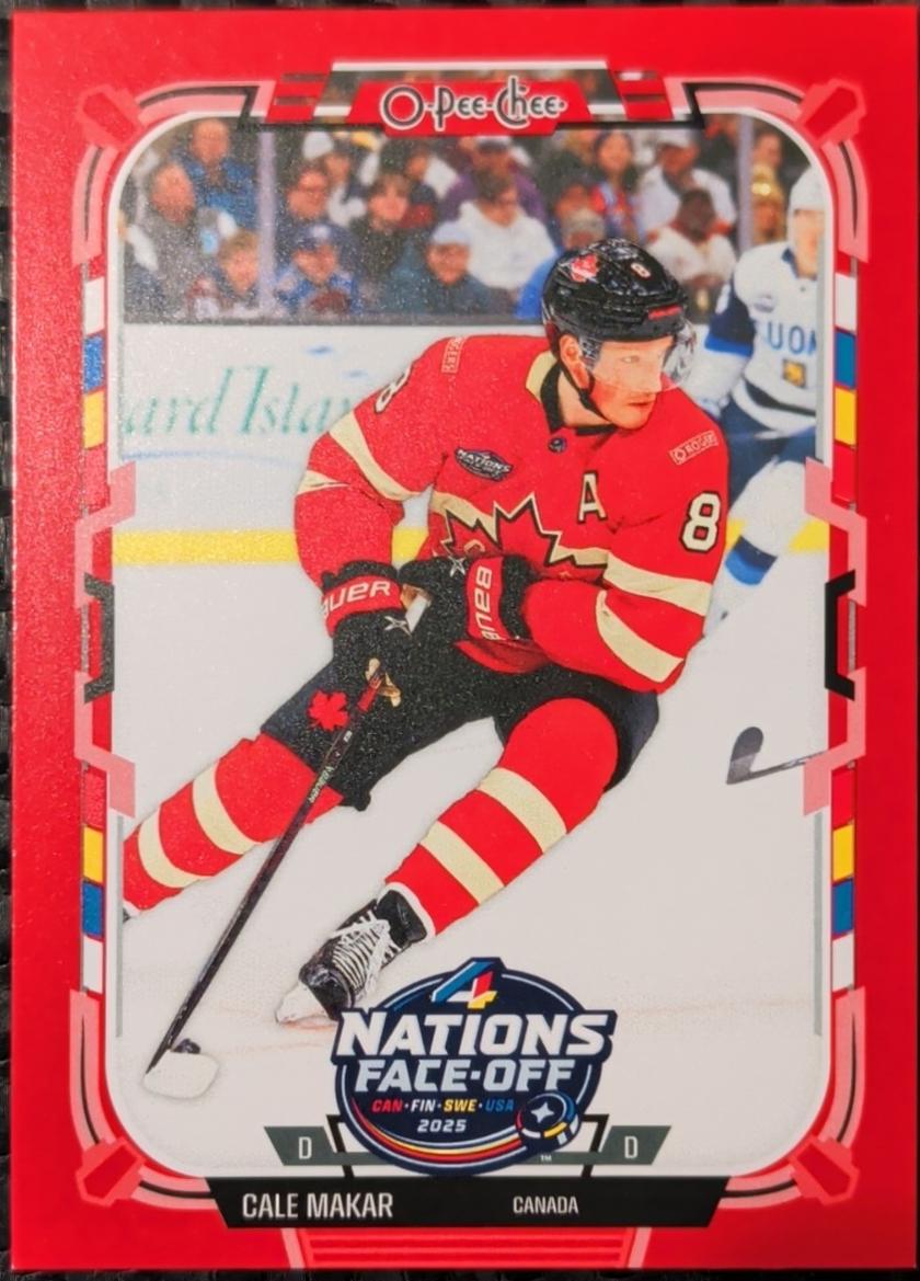 Cale Makar [Red Border] #528