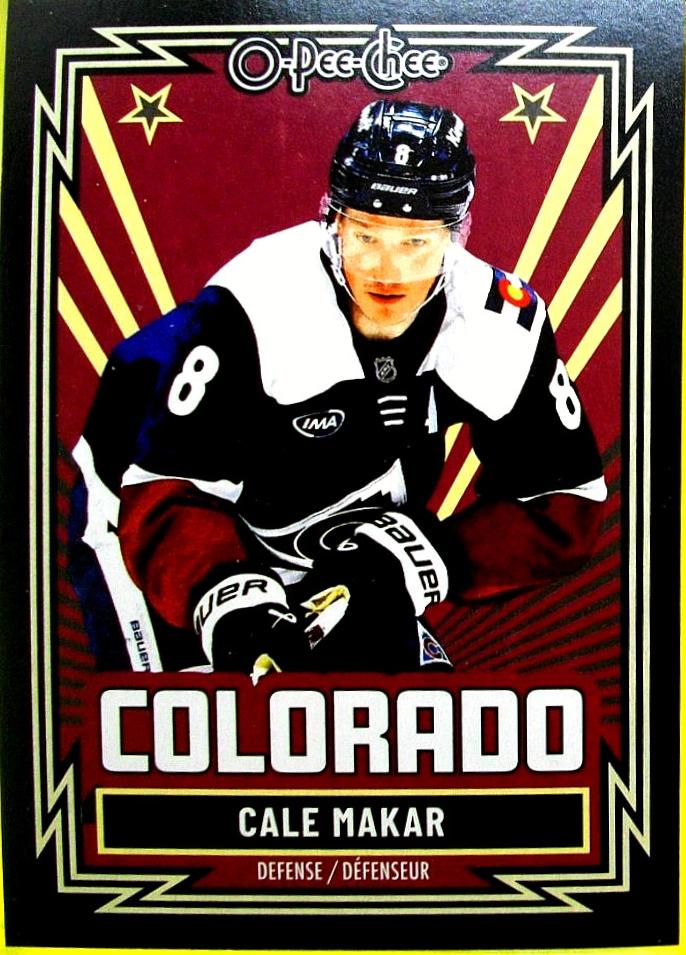 Cale Makar [Retro Black Border] #27