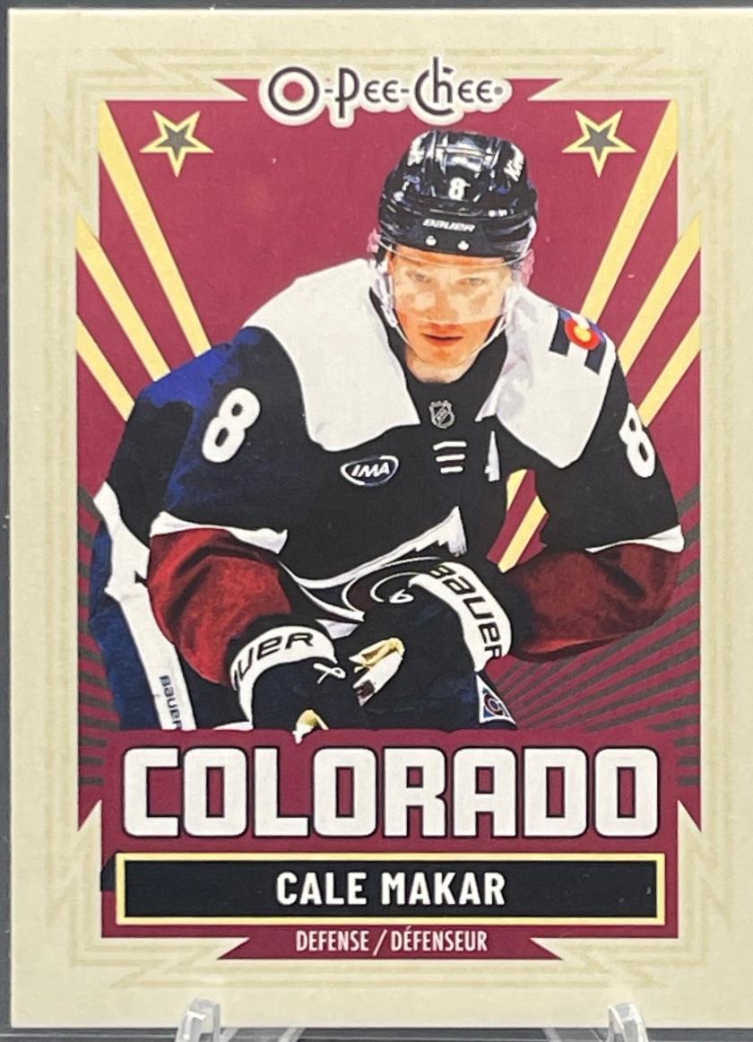 Cale Makar [Retro Blank Back] #27