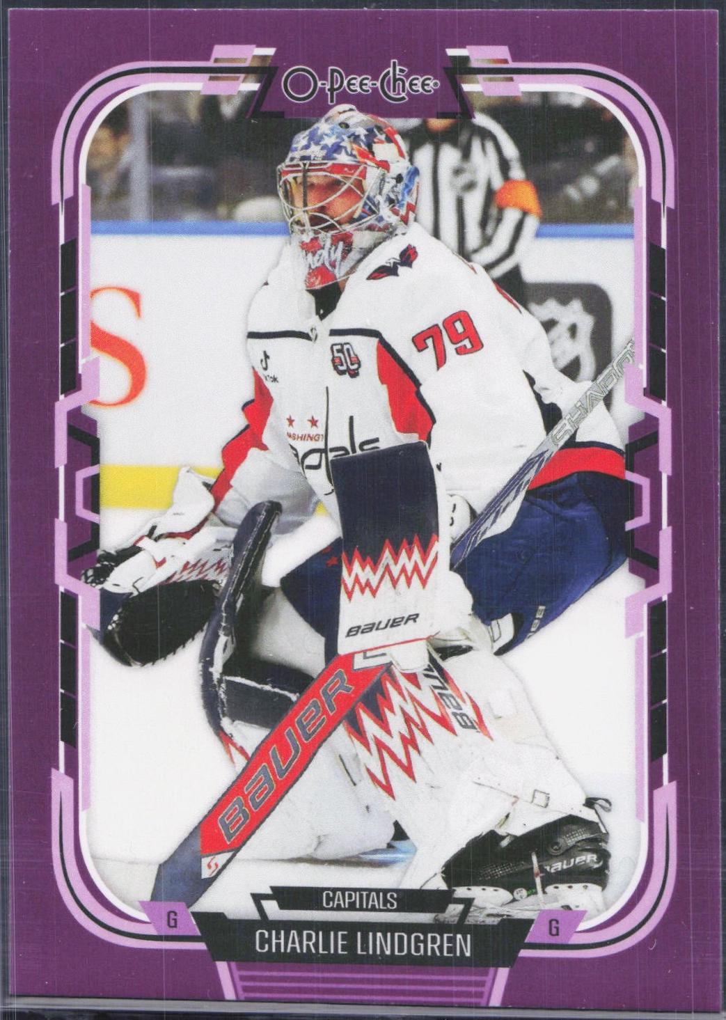 Charlie Lindgren [Purple Border] #135