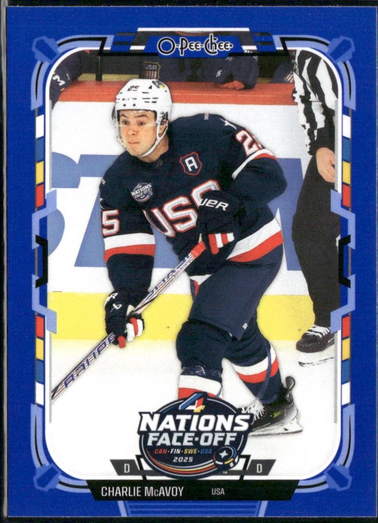 Charlie McAvoy [Blue Border] #517