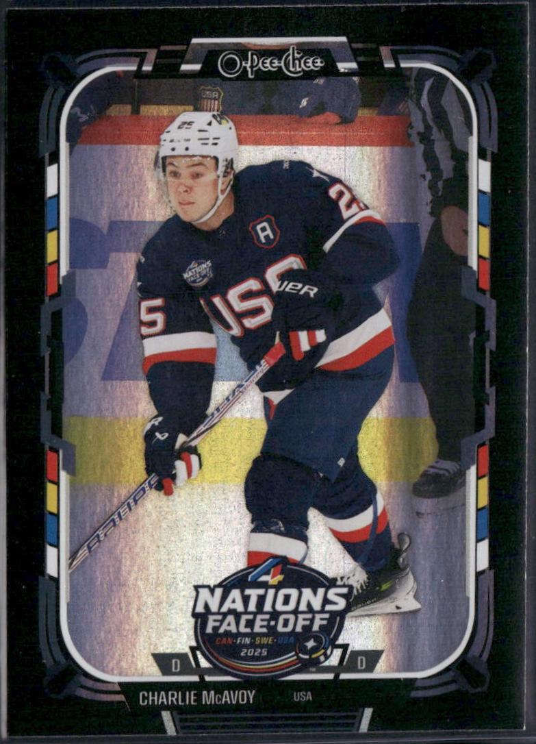 Charlie McAvoy [Rainbow Foil Black] #517