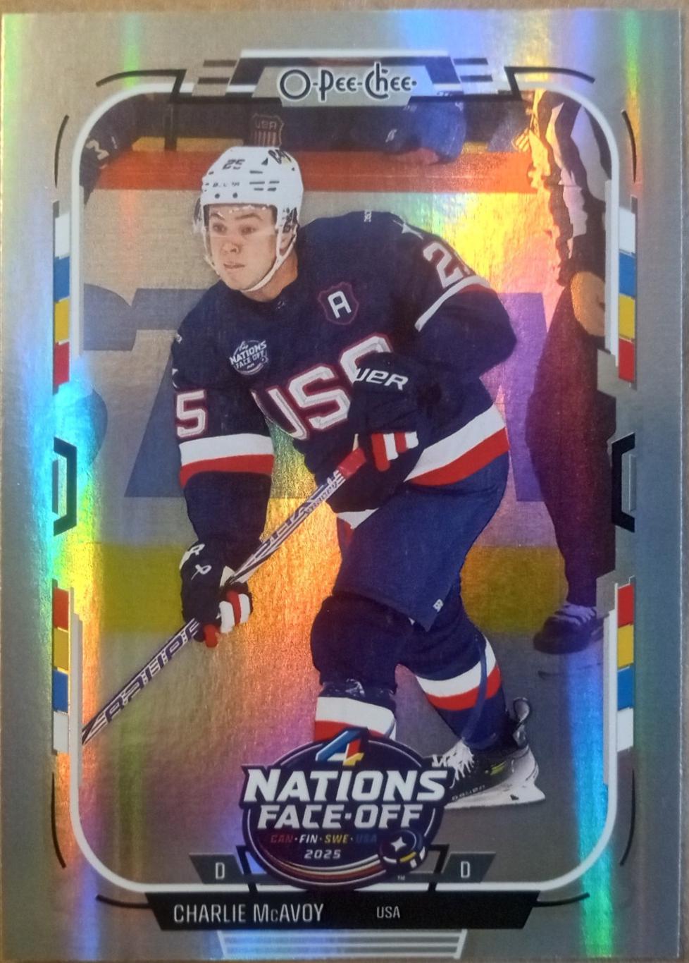 Charlie McAvoy [Rainbow Foil] #517