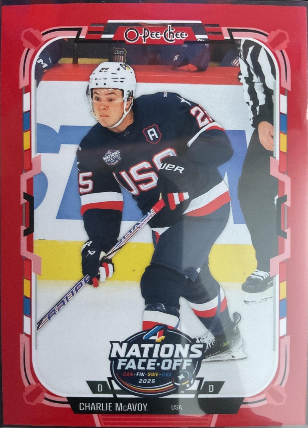 Charlie McAvoy [Red Border] #517