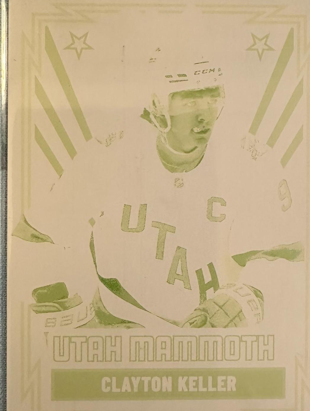 Clayton Keller [Retro Printing Plate] #110