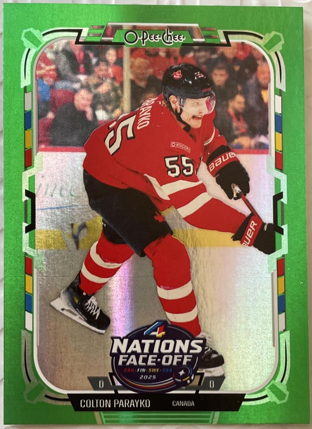 Colton Parayko [Rainbow Foil Green] #532