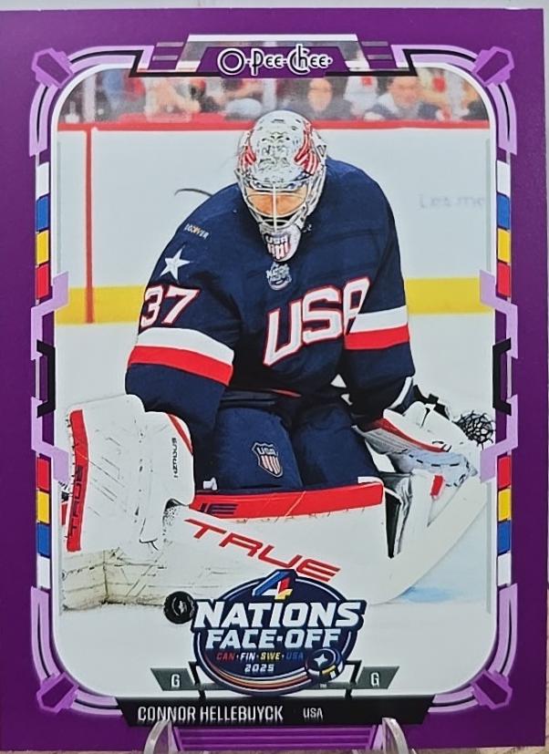 Connor Hellebuyck [Purple Border] #537