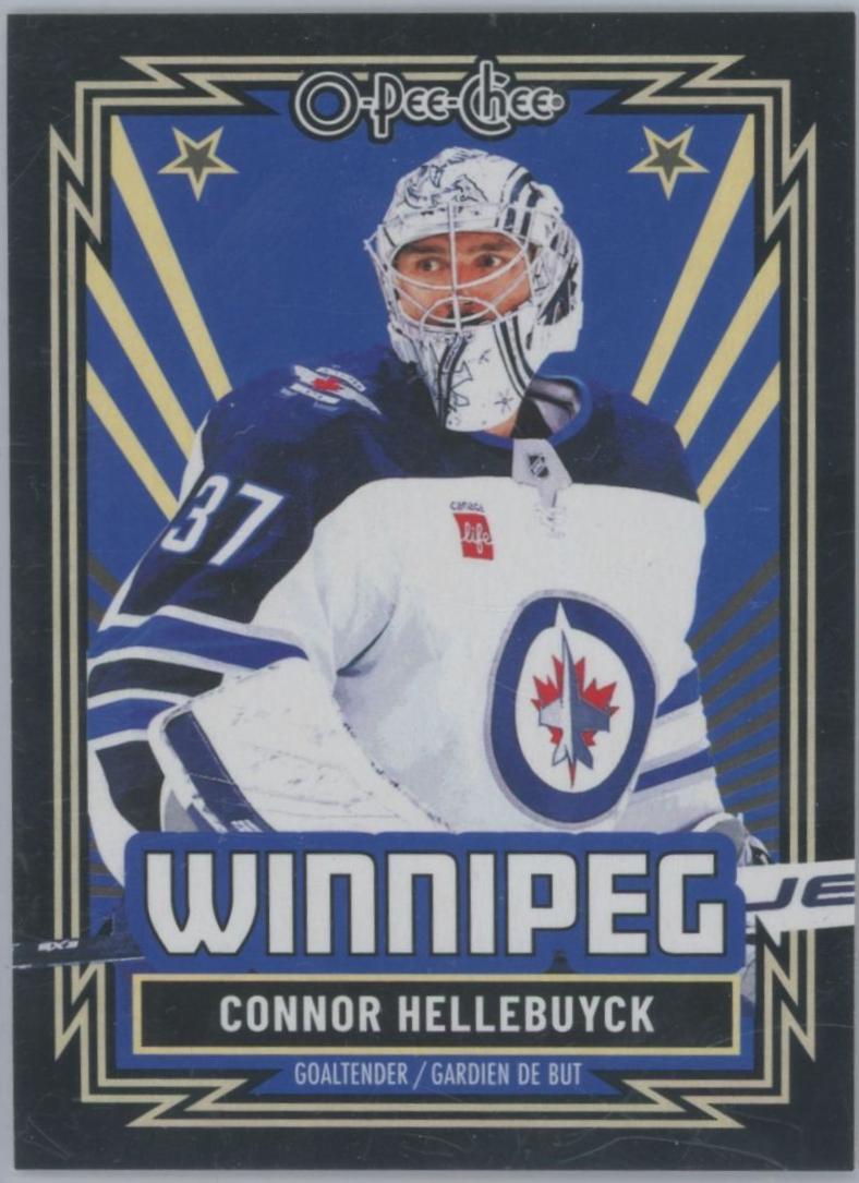 Connor Hellebuyck [Retro Black Border] #20