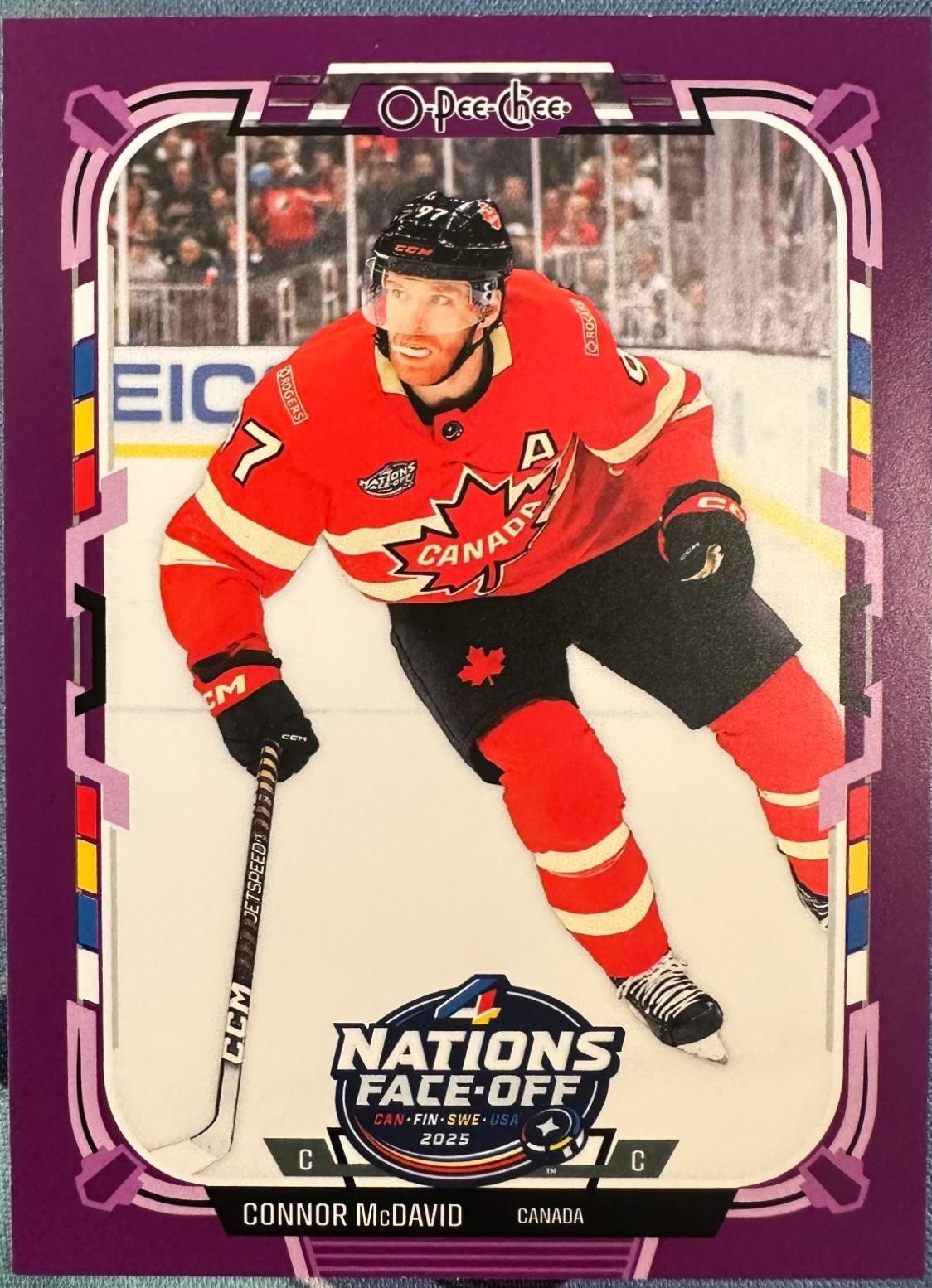 Connor McDavid [Purple Border] #531