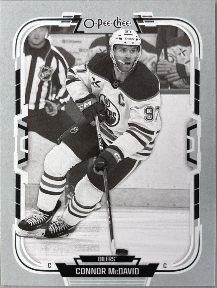 Connor McDavid [Variation Black White] #262