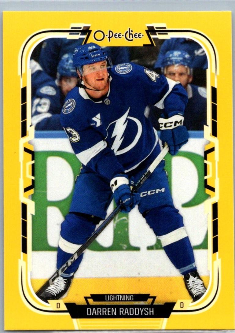 Darren Raddysh [Yellow Border] #455