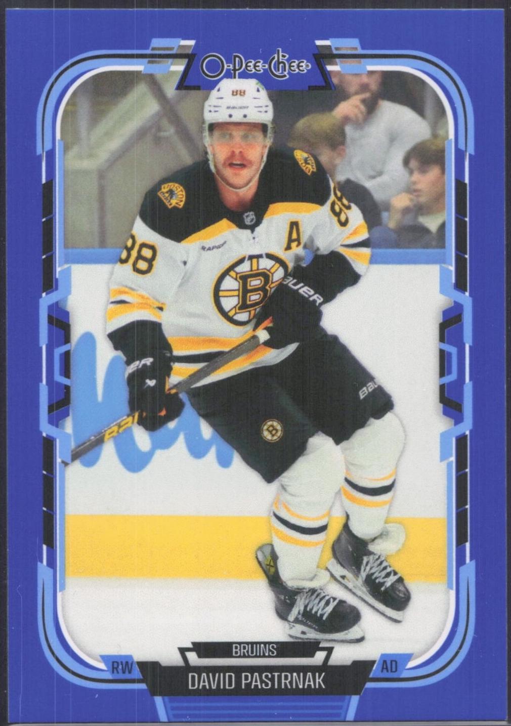 David Pastrnak [Blue Border] #56