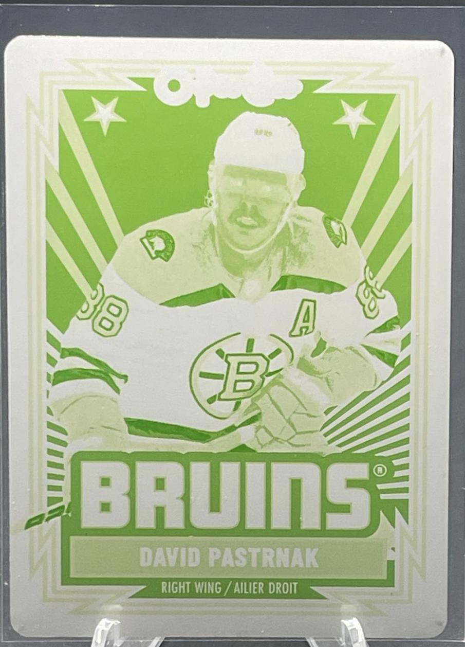 David Pastrnak [Retro Printing Plate] #56