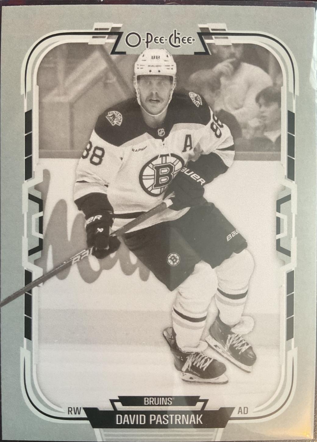 David Pastrnak [Variation Black White] #56