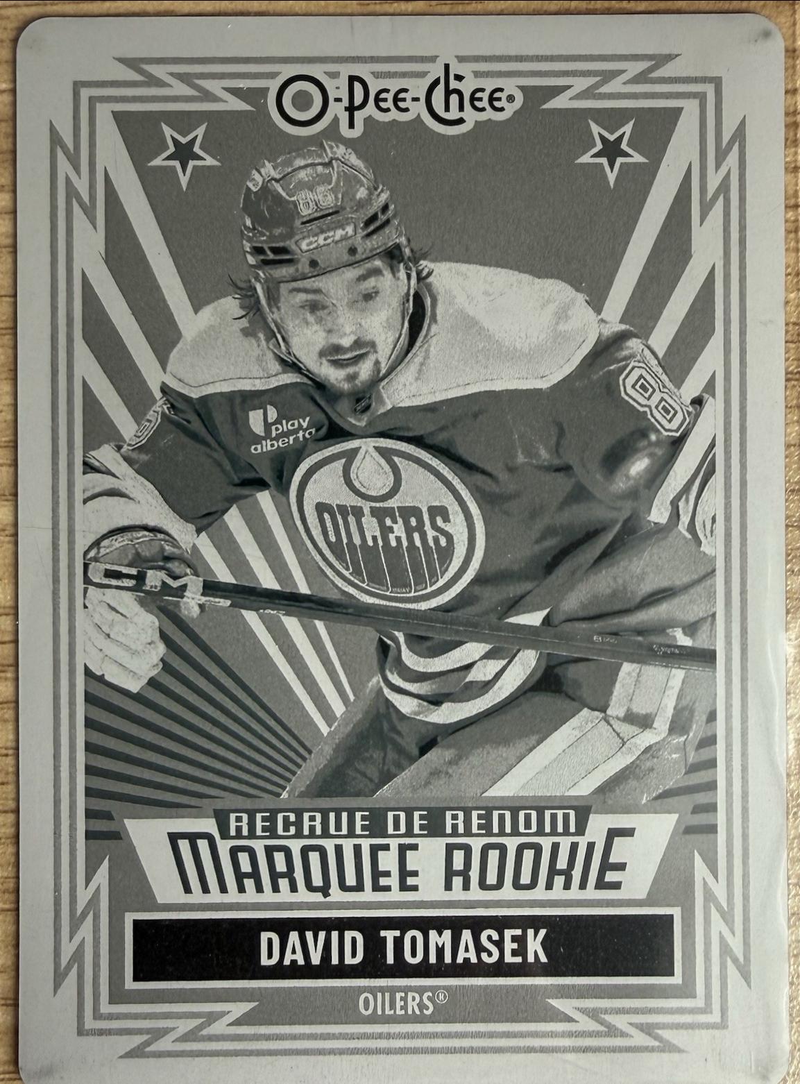 David Tomasek [Retro Printing Plate] #587