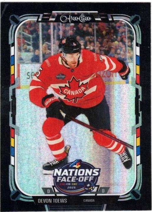 Devon Toews [Rainbow Foil Black] #540