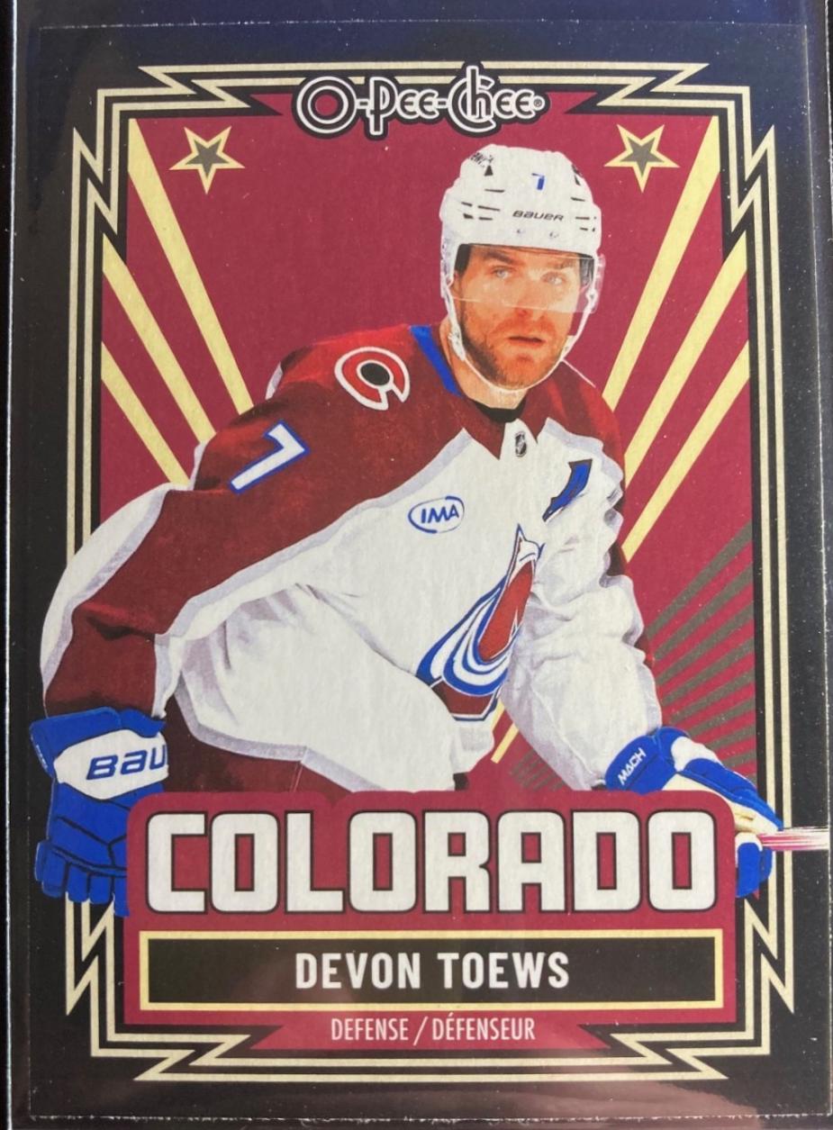 Devon Toews [Retro Black Border] #462