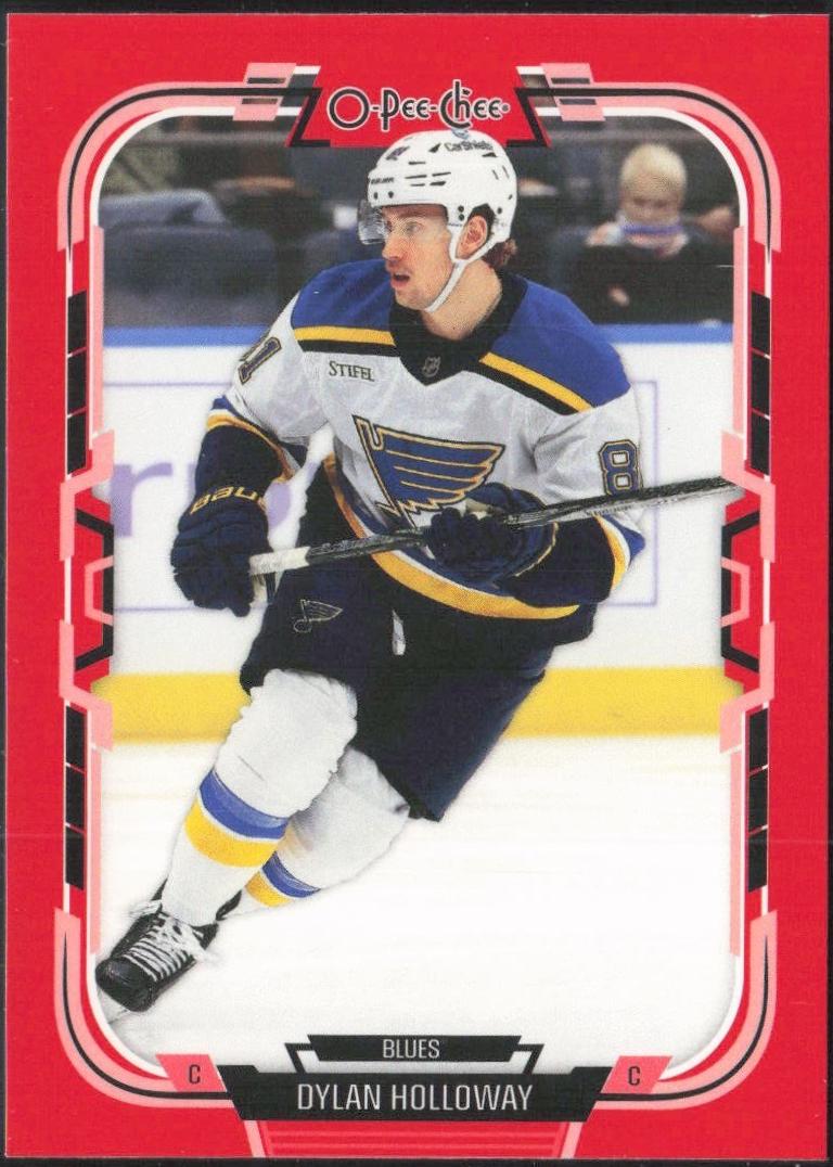 Dylan Holloway [Red Border] #254