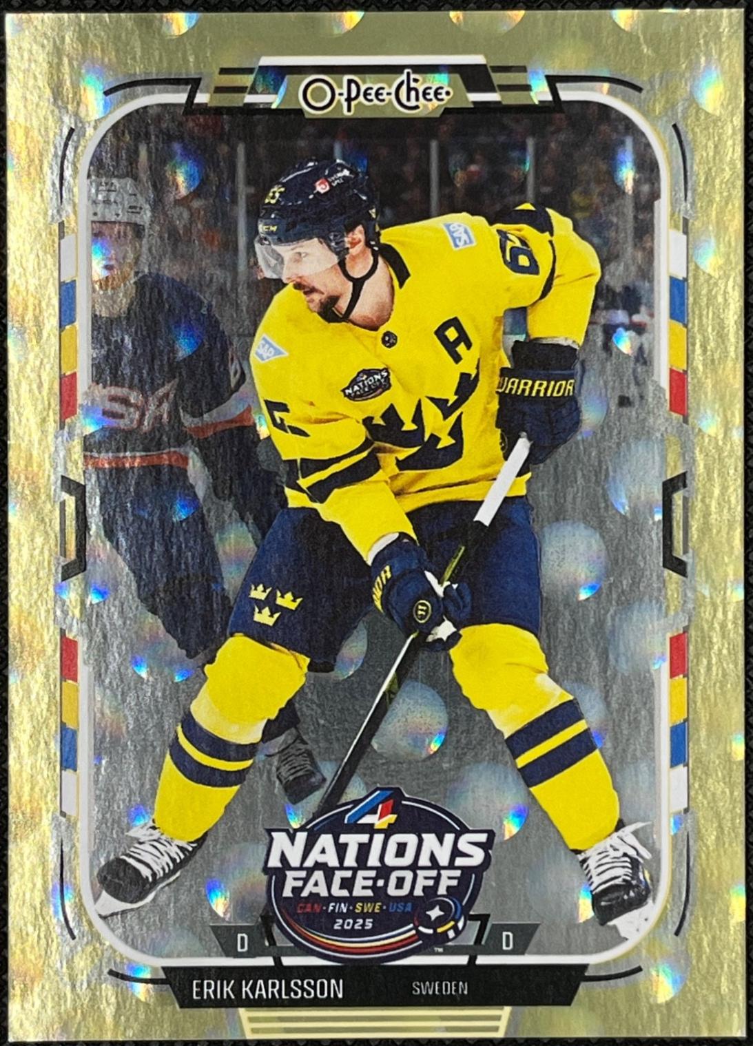 Erik Karlsson [Rainbow Foil Gold] #520