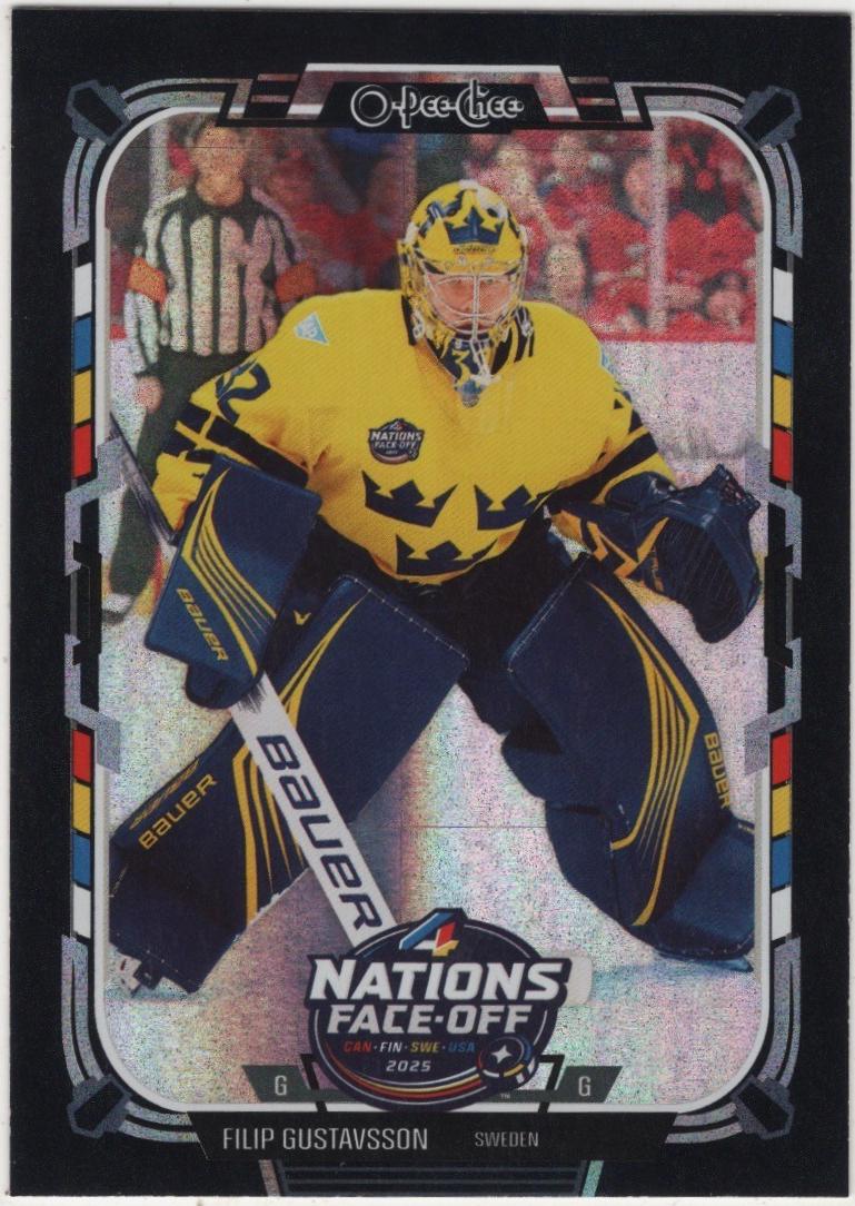 Filip Gustavsson [Rainbow Foil Black] #502
