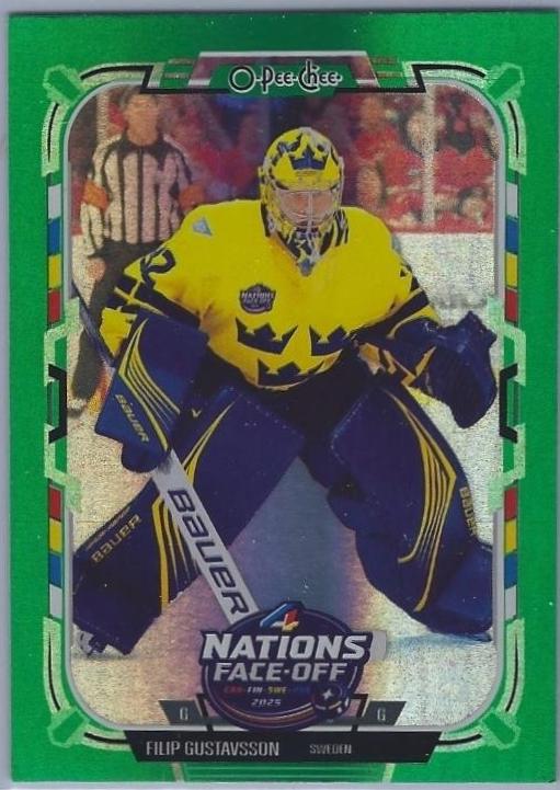Filip Gustavsson [Rainbow Foil Green] #502