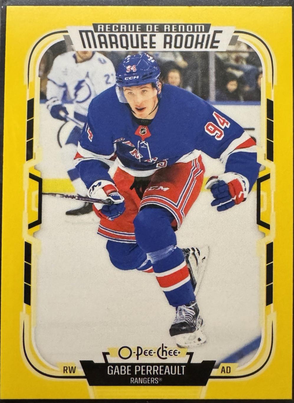 Gabe Perreault [Yellow Border] #548