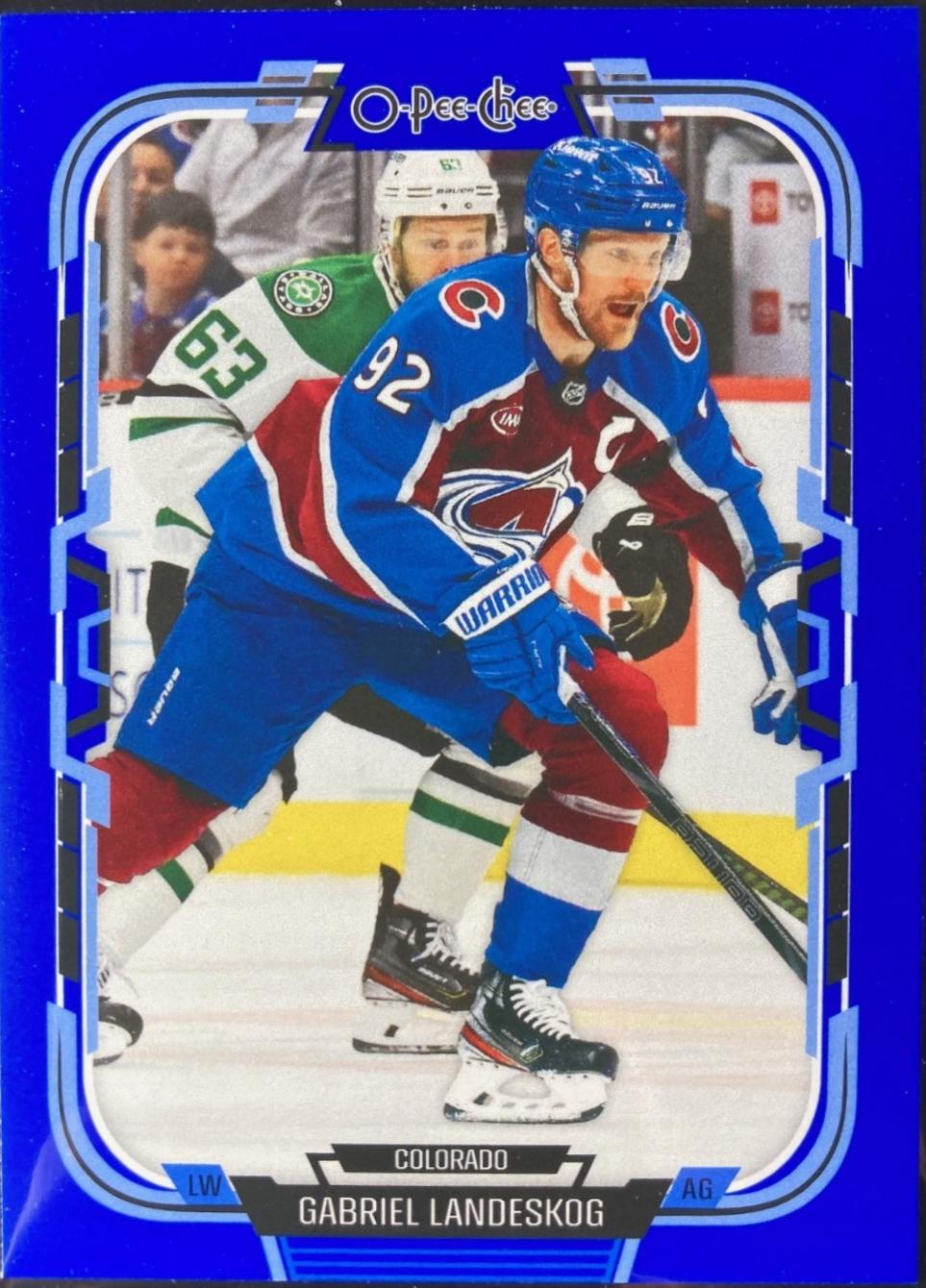 Gabriel Landeskog [Blue Border] #477