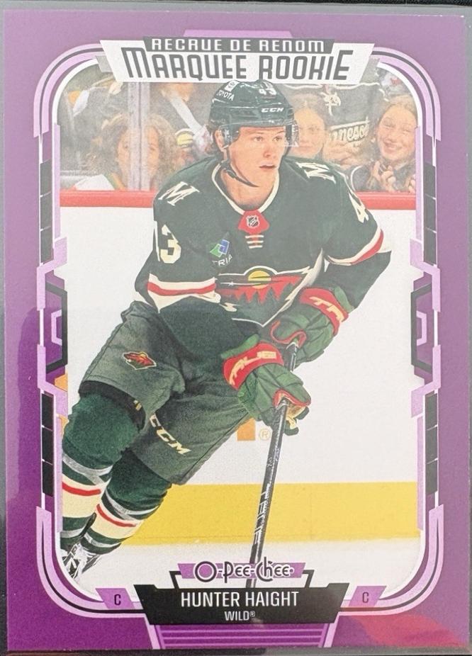 Hunter Haight [Purple Border] #588