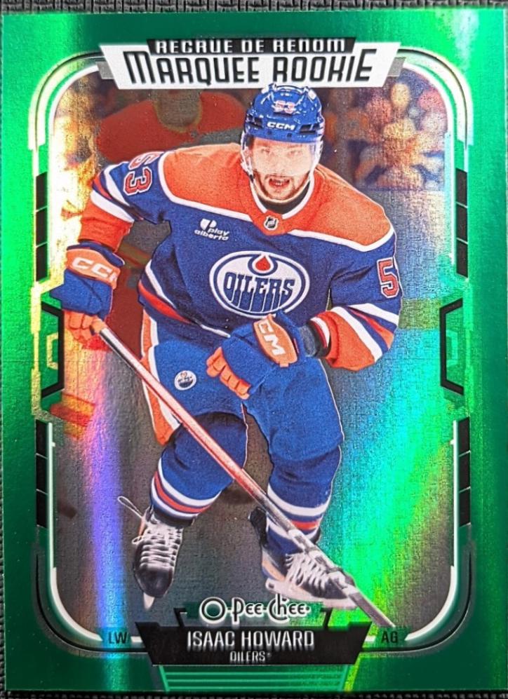 Isaac Howard [Rainbow Foil Green] #586