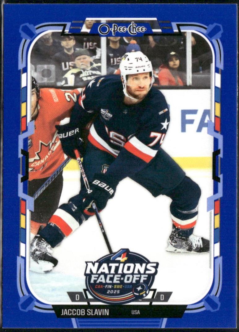 Jaccob Slavin [Blue Border] #526