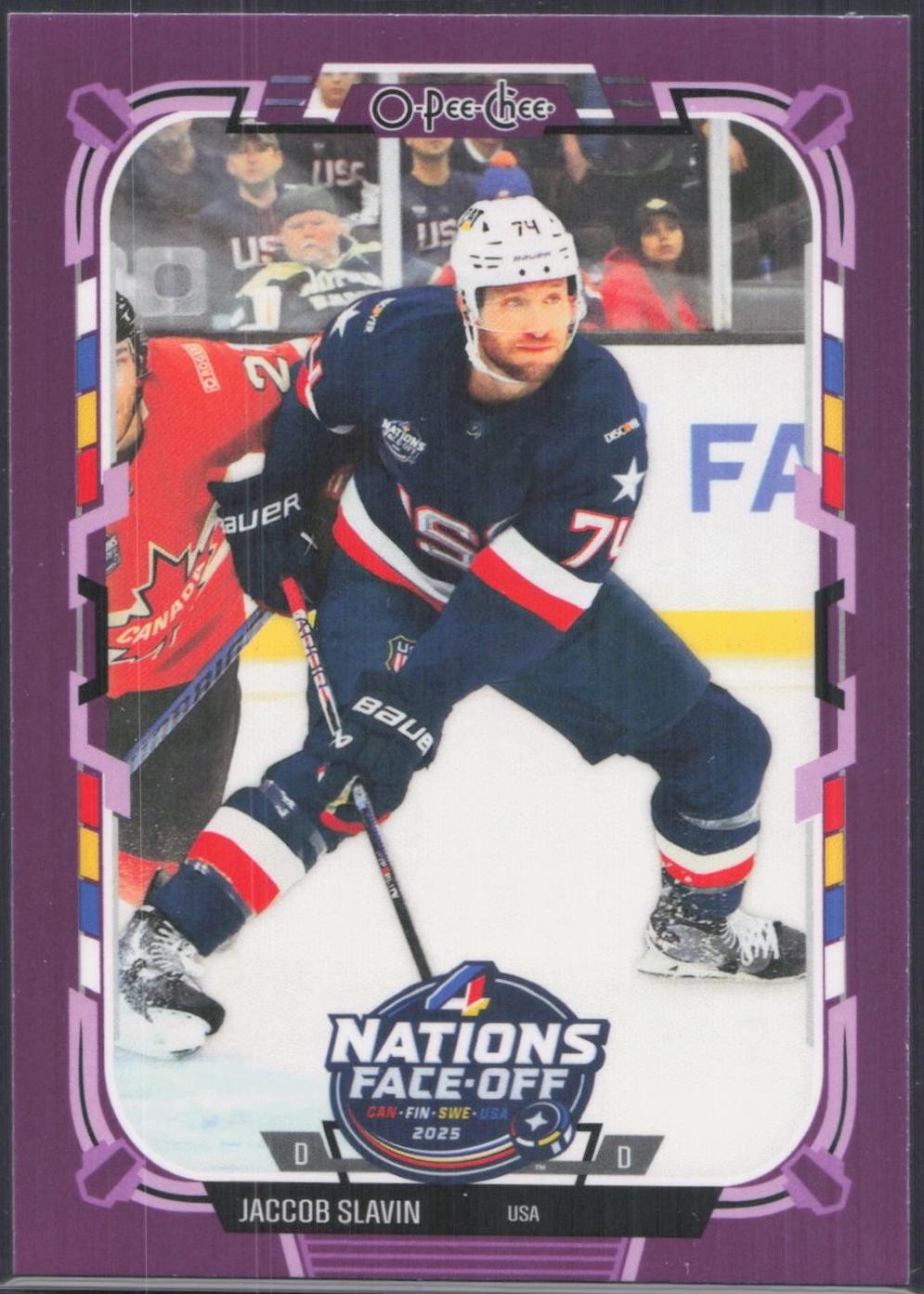 Jaccob Slavin [Purple Border] #526