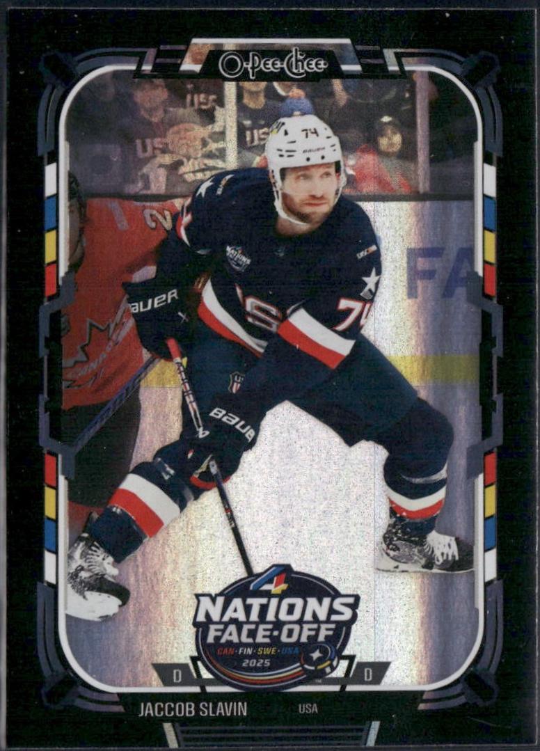 Jaccob Slavin [Rainbow Foil Black] #526