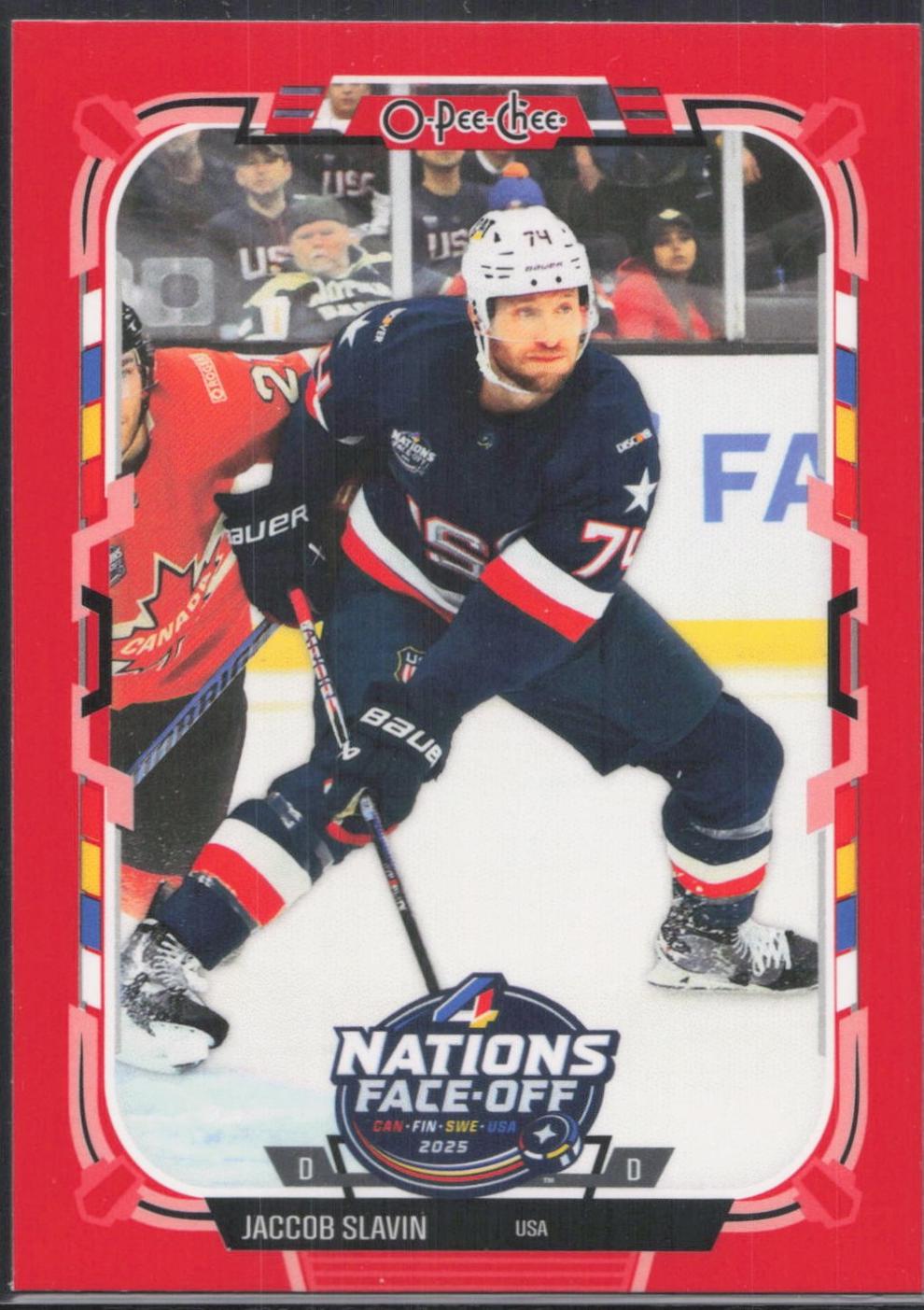 Jaccob Slavin [Red Border] #526